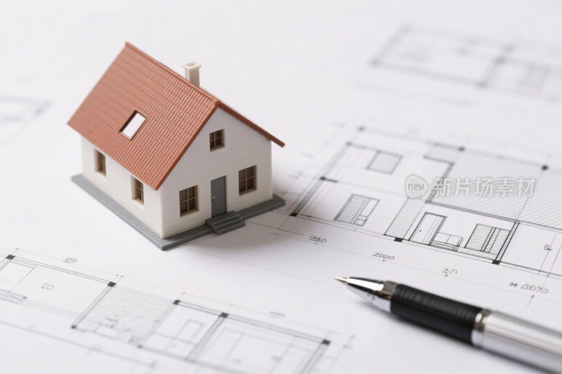 房屋模型与建筑图纸