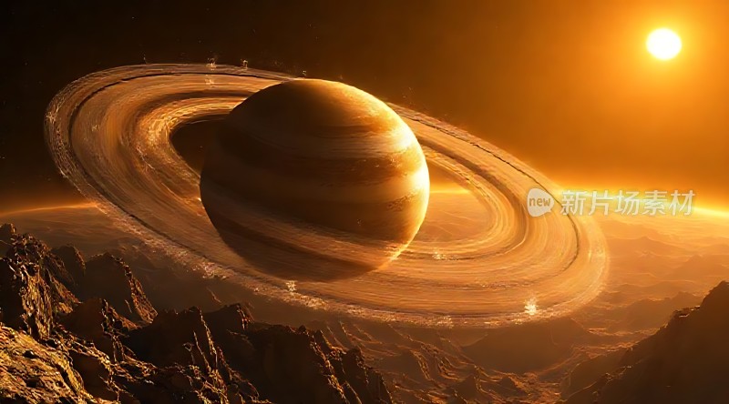 太阳系神秘行星环