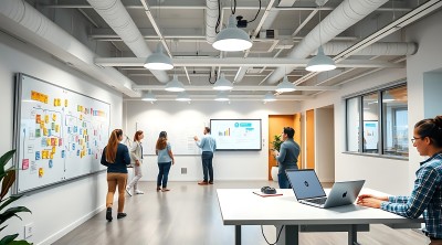 团队协作头脑风暴会议