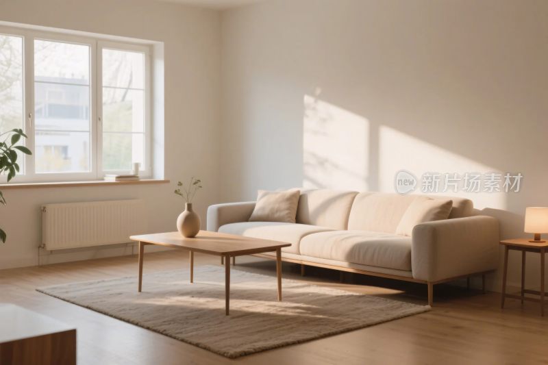 简约温馨客厅场景