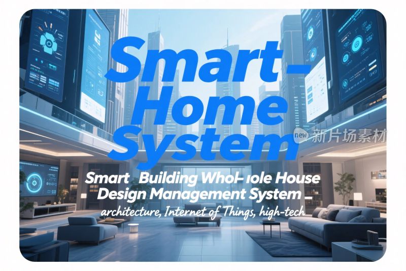 智能家居系统宣传