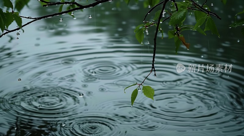 谷雨春雨意境