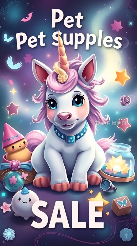宠物用品大促独角兽萌宠等你来抢！