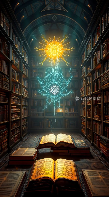 **神秘图书馆秘籍之光**