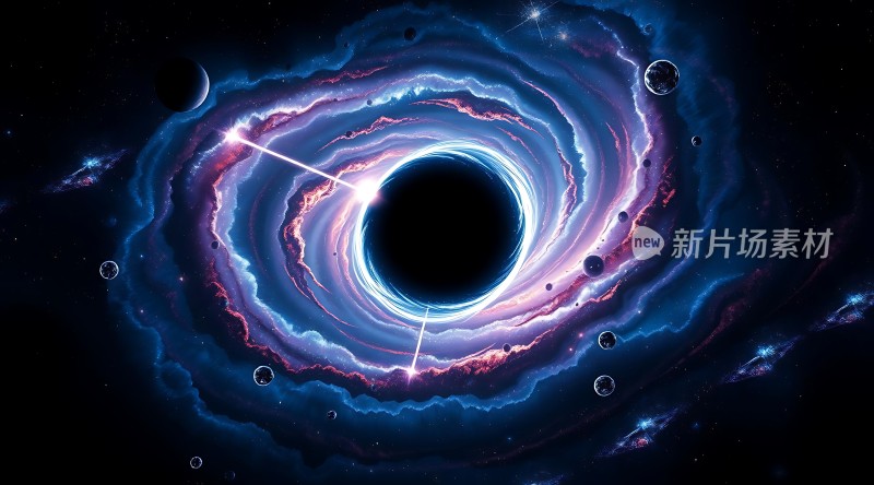 黑洞漩涡宇宙奥秘探索之旅