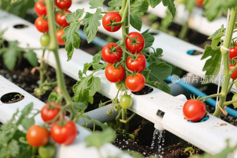 樱桃番茄水培种植场景
