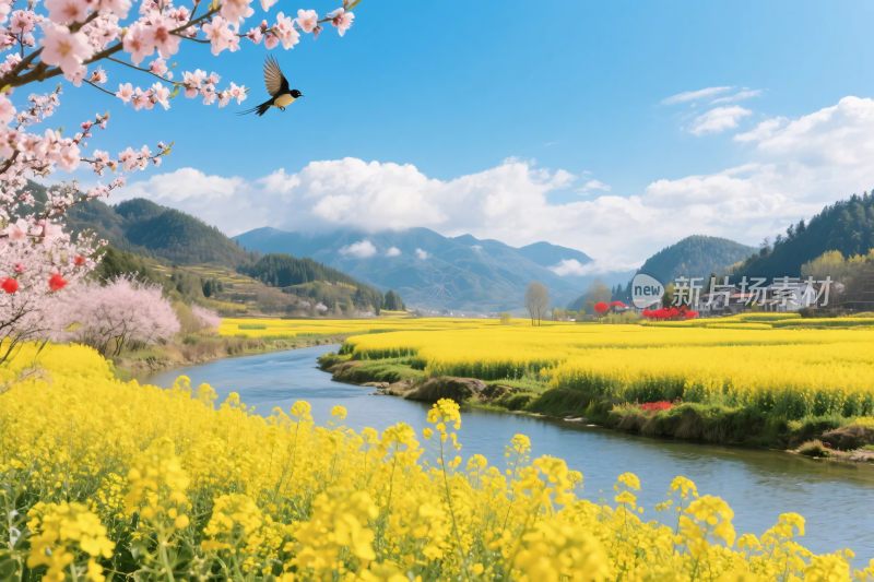 田园风光风景图