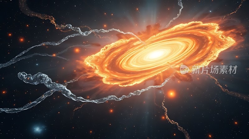 宇宙螺旋星系之美