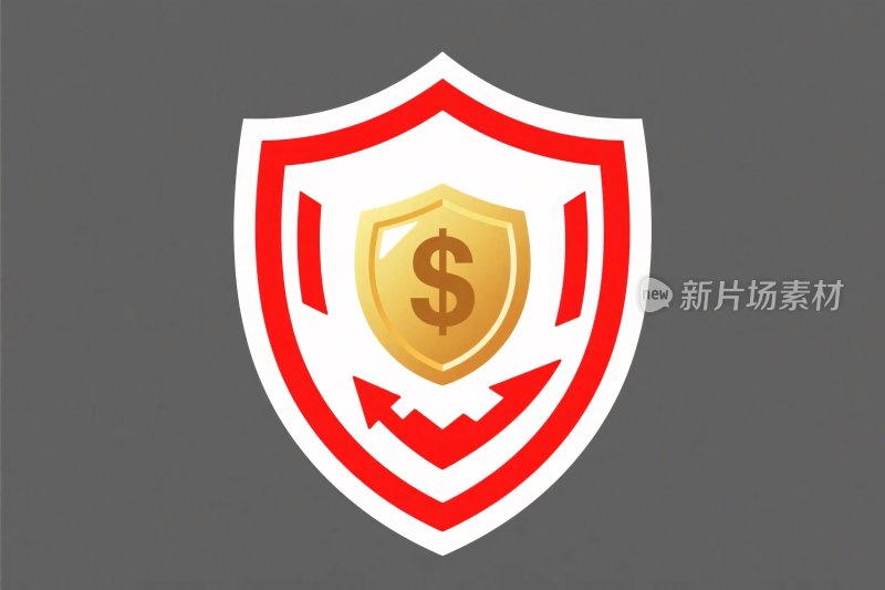 盾牌金融标志图标