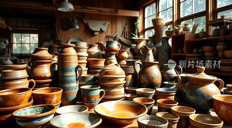 陶艺工坊手工制作的魅力