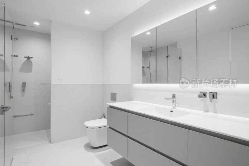 现代简约卫浴空间