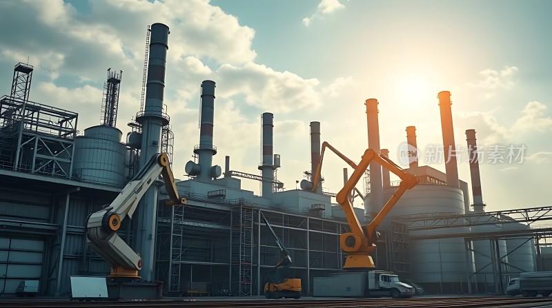 工业机器人与工厂设施的结合