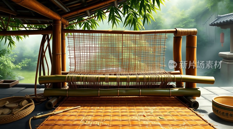 竹编艺术传统工艺与现代生活的和谐之美