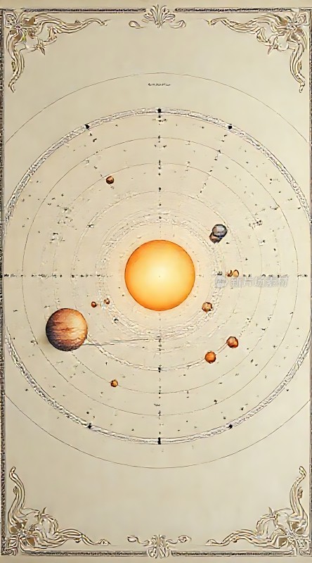 太阳系行星运行图