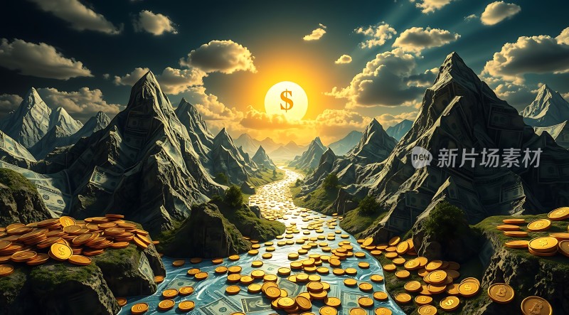 金币流淌的山谷