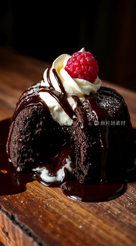 熔岩巧克力蛋糕