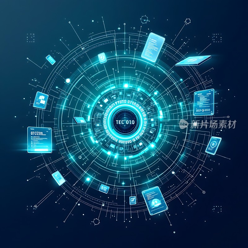 科技未来数字世界