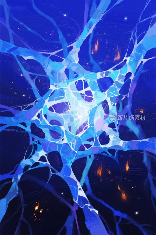 科幻抽象科技背景图