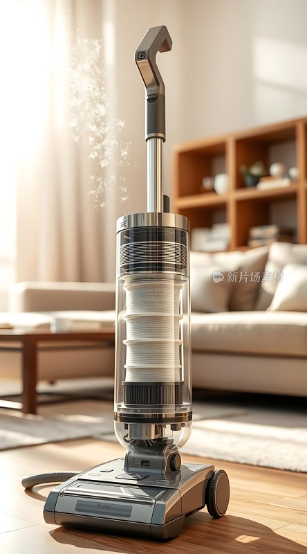 现代家居清洁神器高效吸尘器展现强大功能！