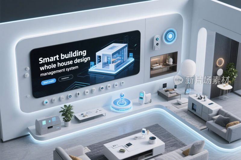 智能建筑未来家居设计场景
