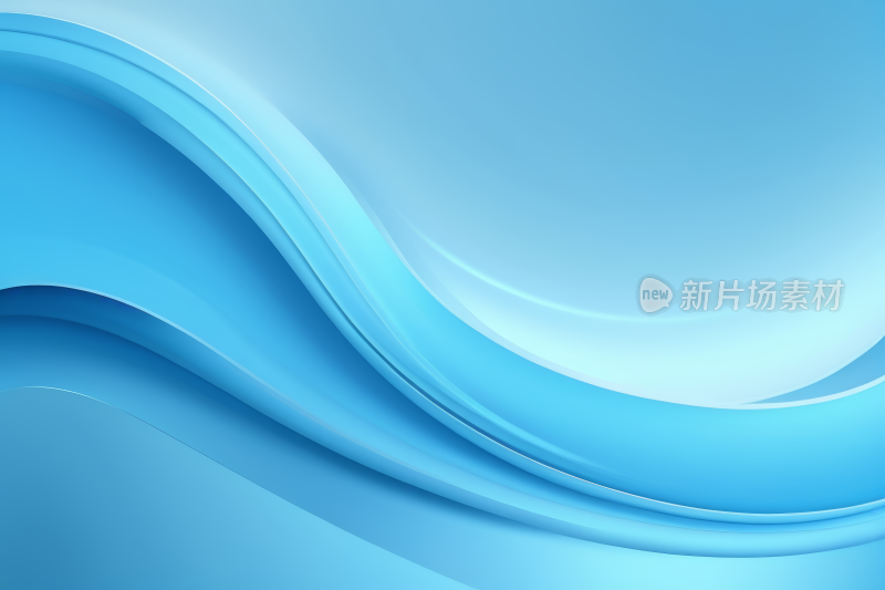 蓝白抽象背景波浪特写高清背景图片