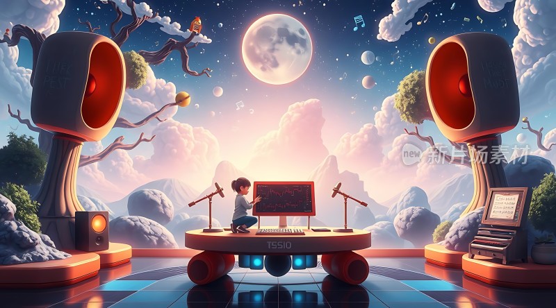 音乐梦想的奇幻舞台