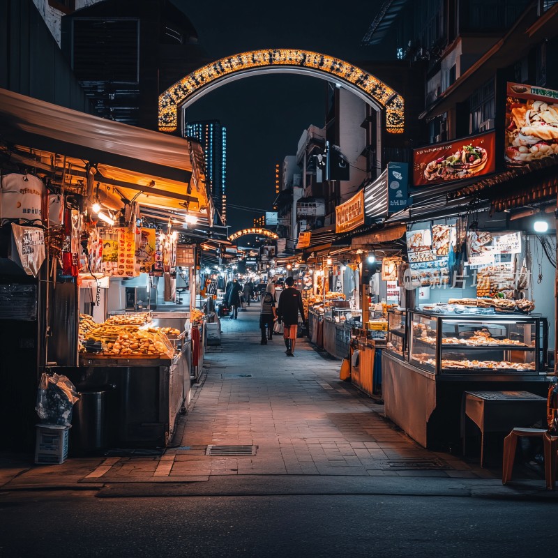 日本夜市