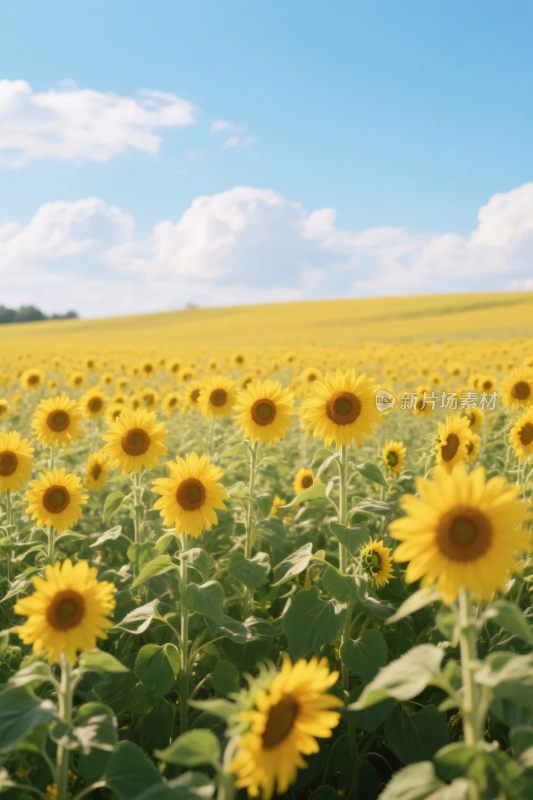 向日葵田园风景