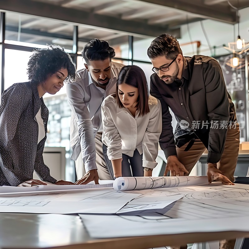 团队协作共商项目大计