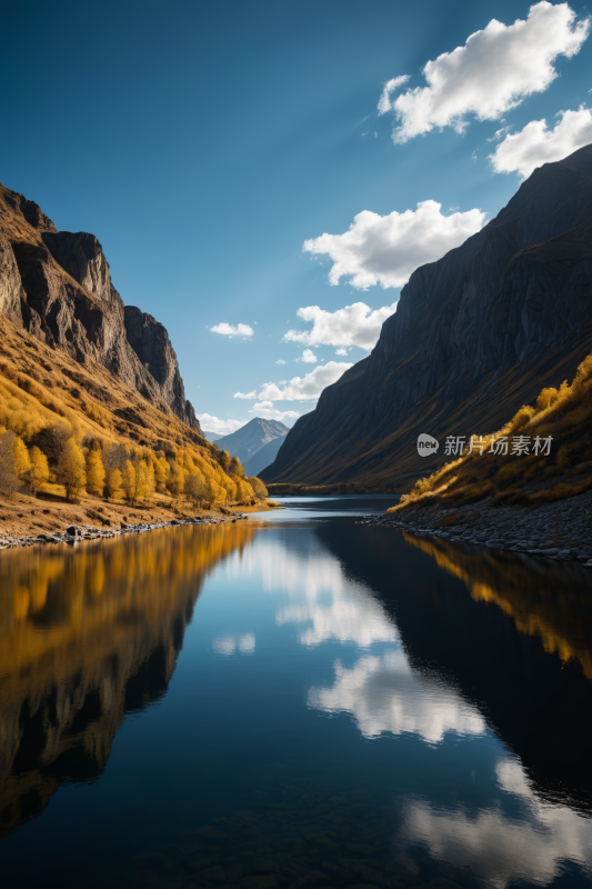 蓝天白云风景自然风光图片