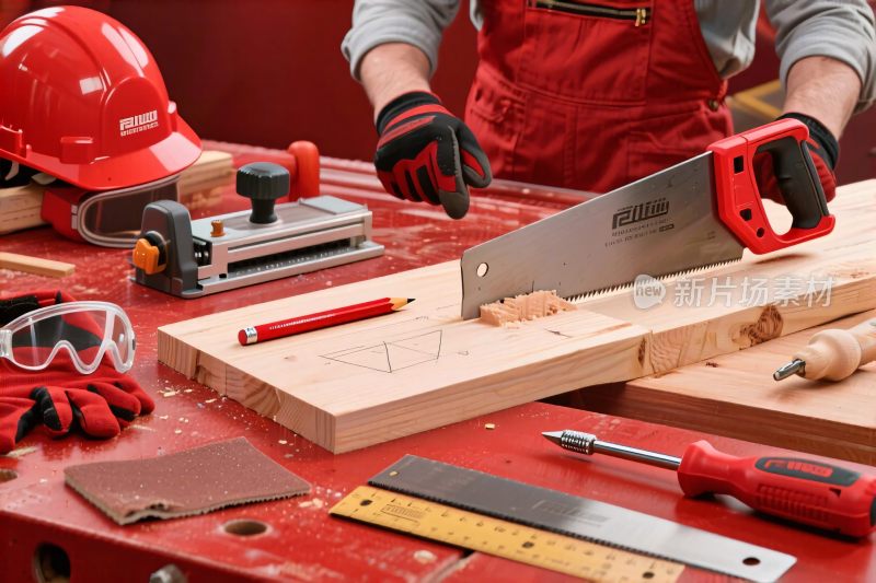 木工作业工具场景