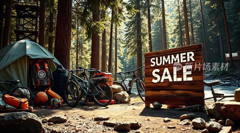 夏季大促户外装备等你来抢！