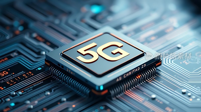 5G芯片科技感