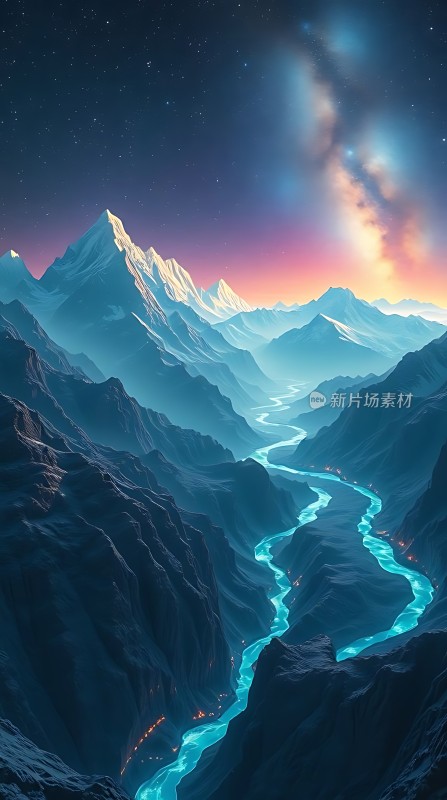 星河入梦雪山幻境