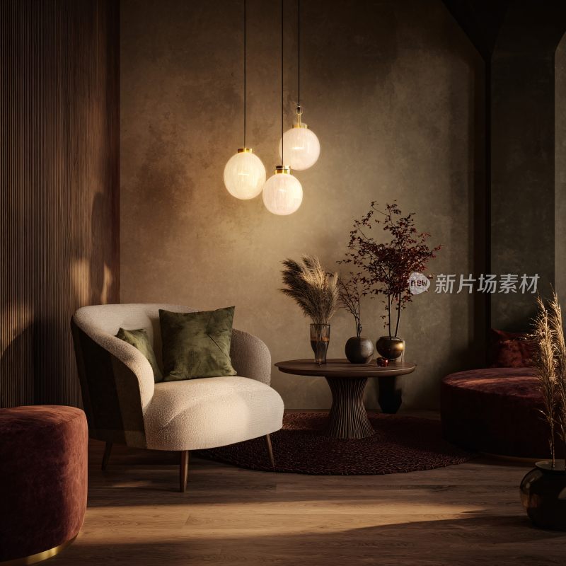 温馨室内家居布置场景