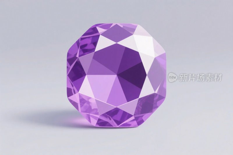 紫色钻石效果
