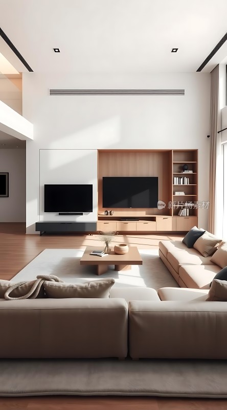 现代客厅设计简约大气舒适宜人