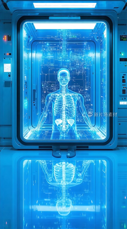 未来科技人体扫描仪