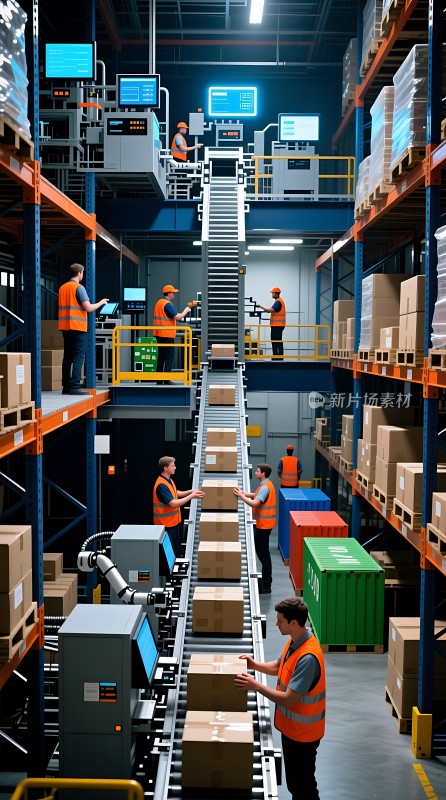 智能仓储高效物流运作