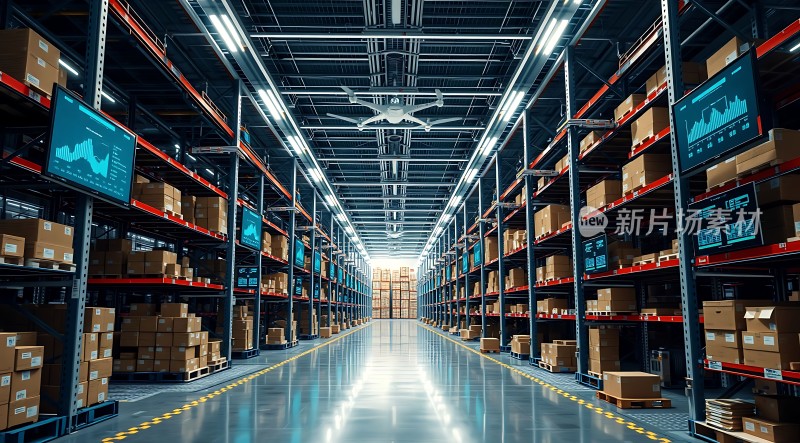 智能仓库高效物流管理