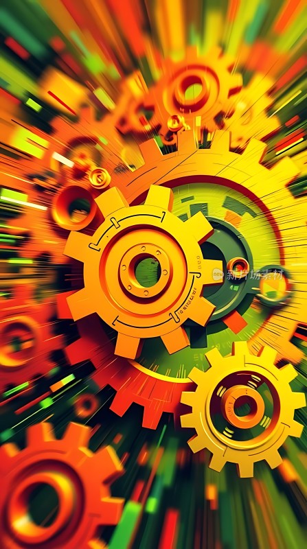齿轮传动机械之美