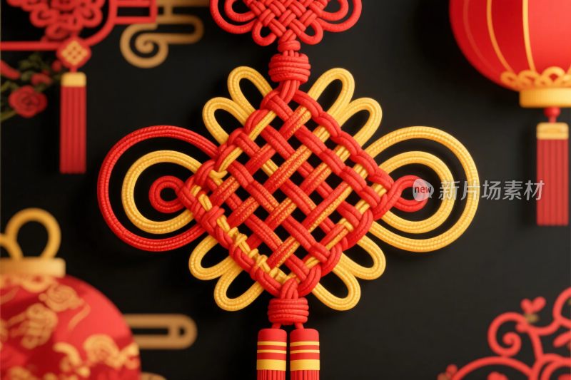 中国传统吉祥结装饰