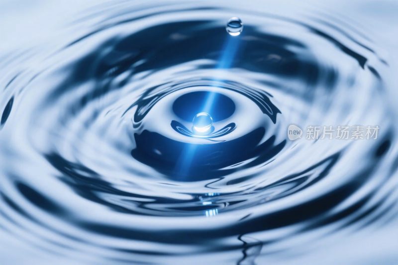 水滴涟漪动态画面