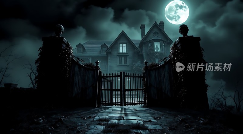 鬼影幢幢的神秘庄园