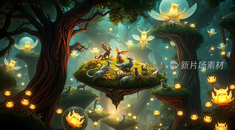 精灵森林秘境探险