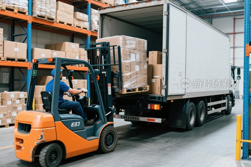 仓库货运作业场景