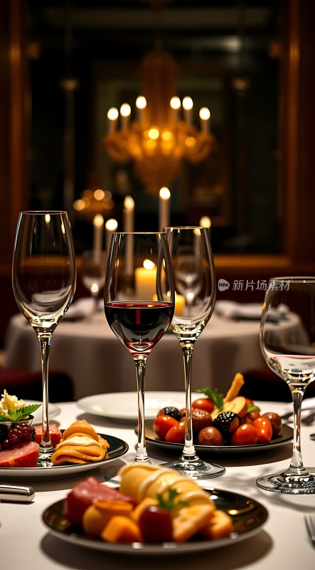 烛光晚餐浪漫时刻