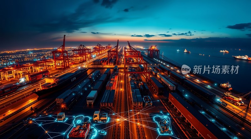 智慧港口未来物流新篇章