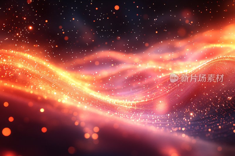 梦幻炫彩光线背景画面