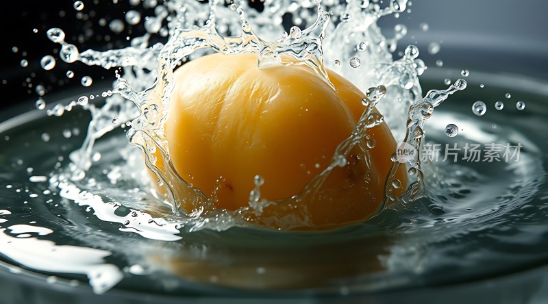 水果入水瞬间